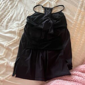 lululemon athletica Black Tank Top